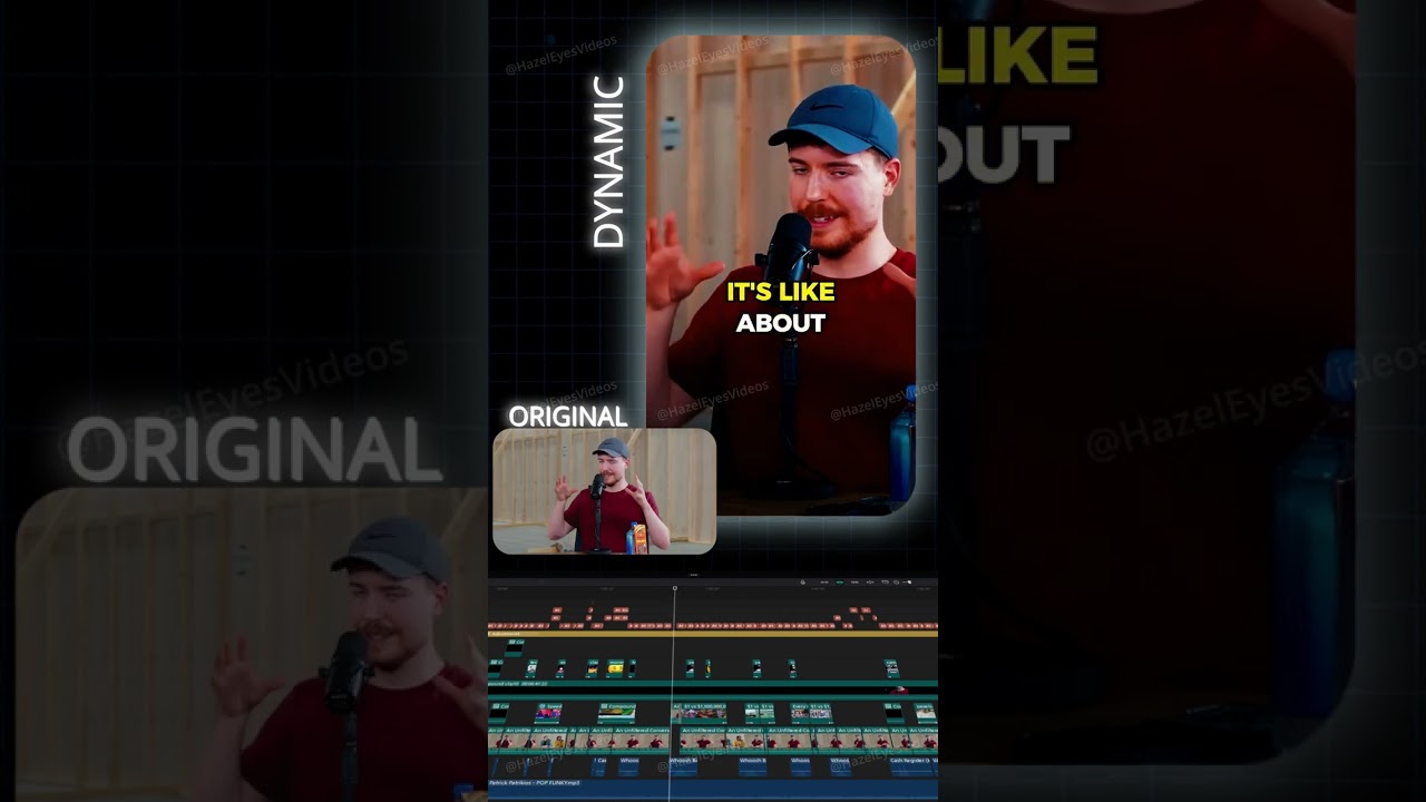 Day 2 of Editing Dynamic Short-Form Content. 🔥