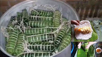 Cách gói Bánh Tét truyền thống ở vùng quê Miền Tây | Truong Huu Quoc