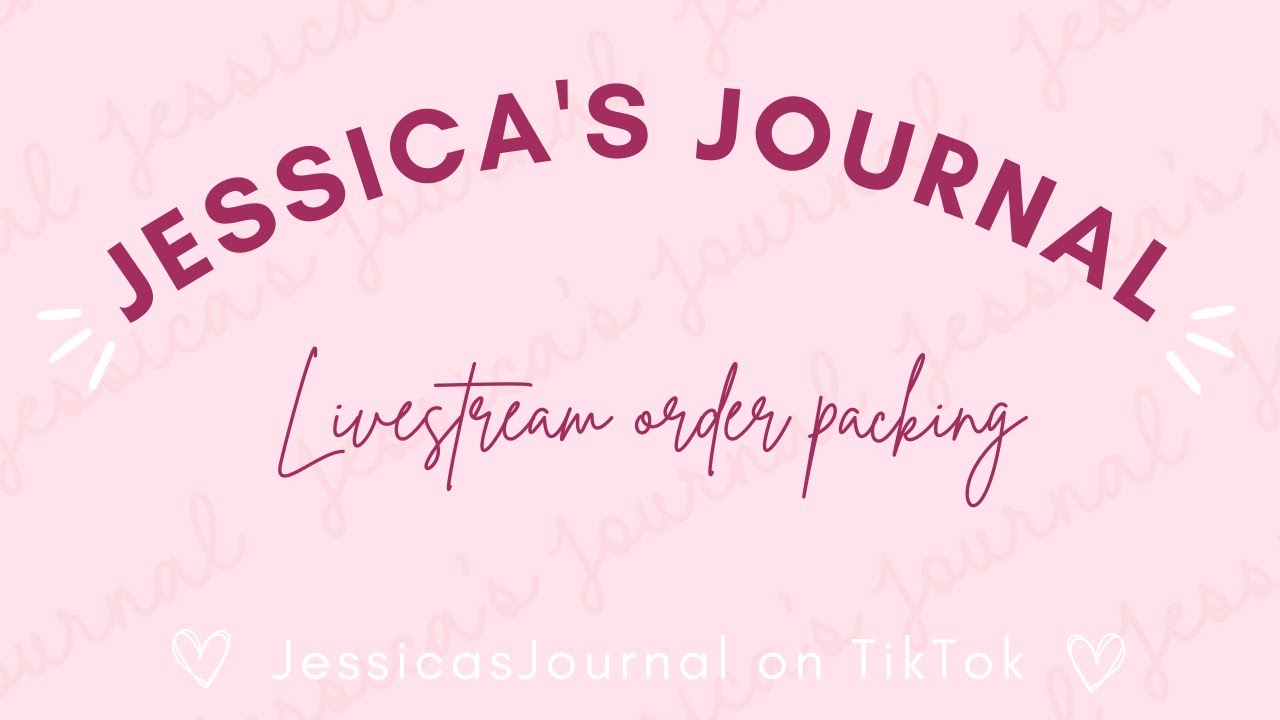 Live Order Packing | 08/07/2023 Part 2 Livestream | Jessica's Journal