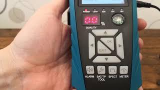 AB Cryptobox Meter DVB-S2 Műholdas Műszer