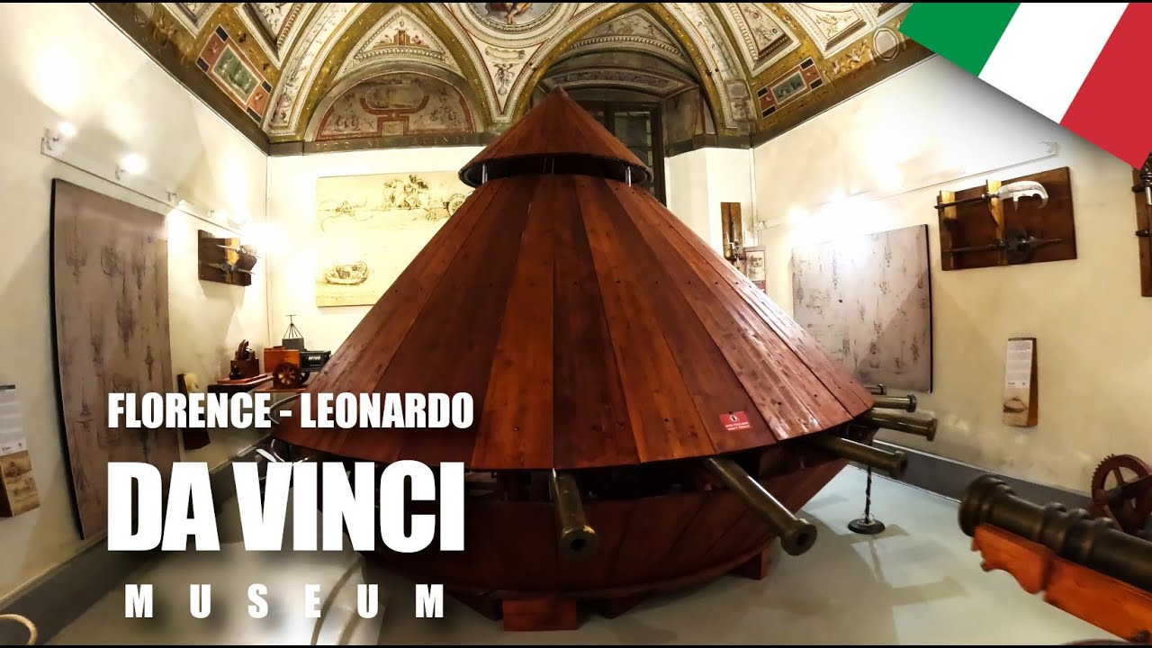 Музей Да Винчи - Флоренция - Виртуальная экскурсия - Виртуальная прогулка - Пешеходный тур