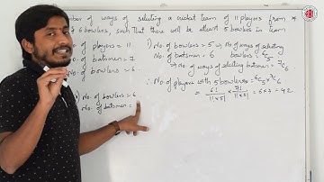 Inter 2nd Year_Maths(2A)_Chapter 05_Part 9_"Permutations and  Combinations"