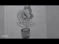 How To Draw Beautiful Butterfly 🦋 On A Flower...#art #videos 