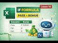 IF Formula in Excel Explained | Beginner to Pro (Part I)🔥
