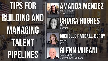 Tips for Building and Managing Talent Pipelines