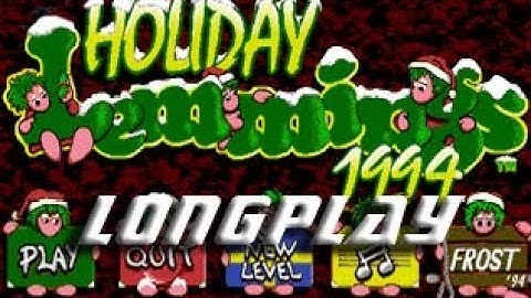Amiga Longplay 157: Holiday Lemmings 1994 - Not Commented