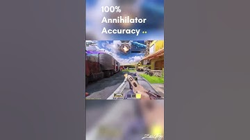 100% annihilator accuracy #shorts #codm #gaming