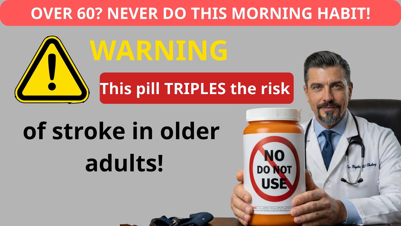 WWARNING: This pill TRIPLES the risk of stroke in older adults! | Senior Health Tips
