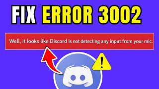 How To Fix Discord Error 3002 (Windows 11)