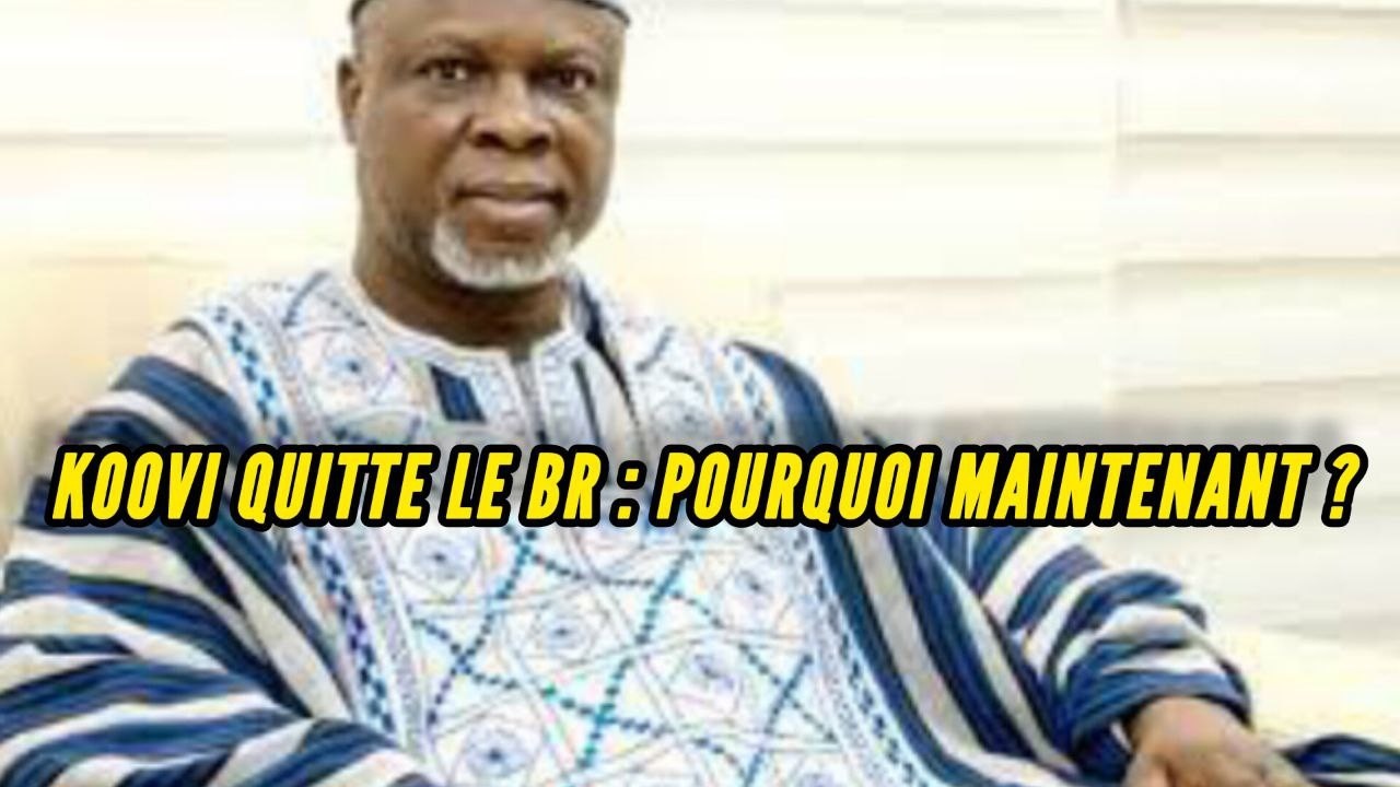 BERTIN KOOVI DÉMISSIONNE DU BR  IL EXPLIQUE TOUT !