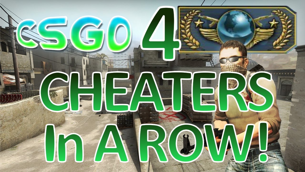 4 Games with BLATANT CHEATERS in a ROW! CS:GO - YouTube