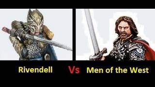 MESBG Tournament Battle report - Men of the West v Rivendell (with full-blown analysis) screenshot 4