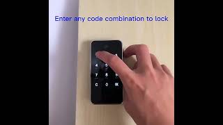 Smart Keypad Locker Locks With Code Touch Password One Time Use Electronic Lock For Cabinet