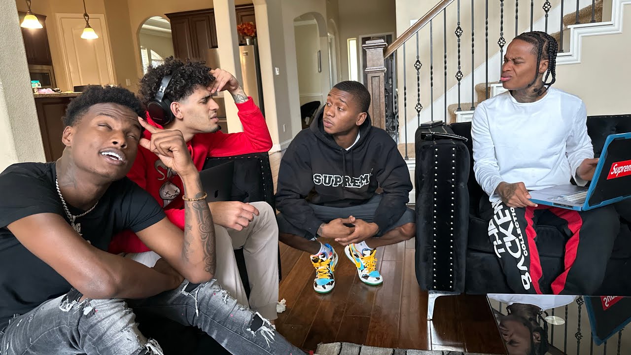 TALKING OVER THE GANG TO GET THEIR REACTION 😂 *they got irritated*