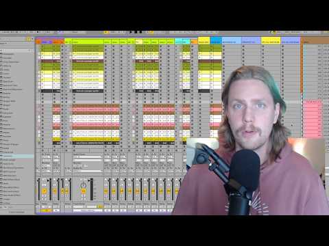 Tour Preparation Diary 3 (setting up music in ableton live)