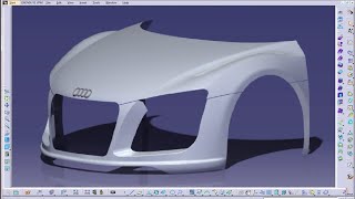 Famous Catia V5 Tutorials|Wireframe and Surface Design|Sweep Explicit|Profile and Guide curve Profile