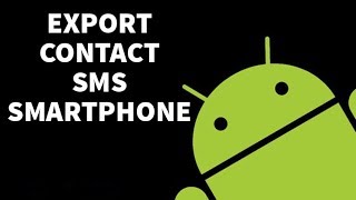 Экспорт контактов и смс со смартфона screenshot 5
