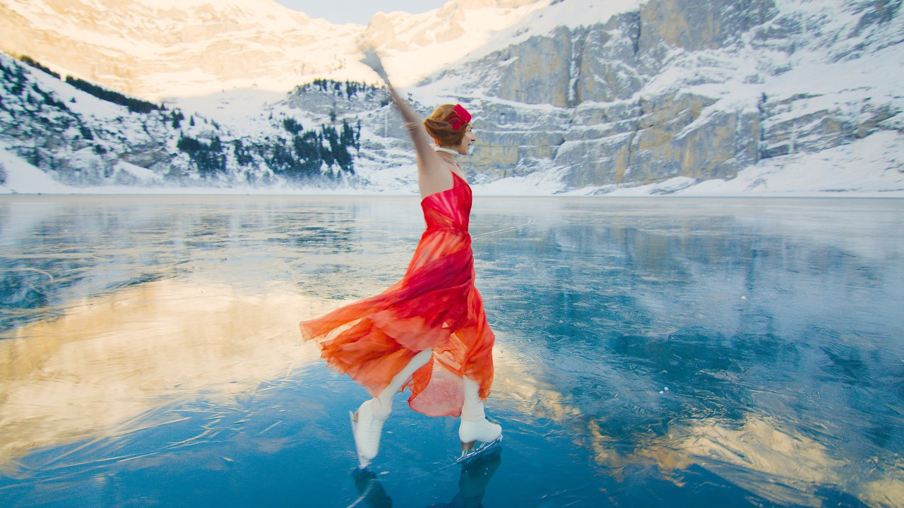 Ice Skating at Oeschinensee Will Leave You Speechless!