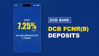 Earn 7.25% p.a. on USD Deposits | DCB FCNR (B) Deposit for NRIs