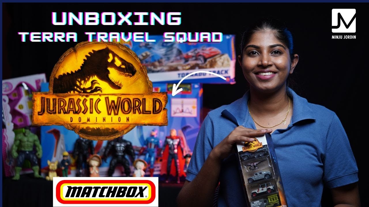UNBOXING MACTCHBOX JURASSIC WORLD ! TERRA TRAVEL SQUAD
