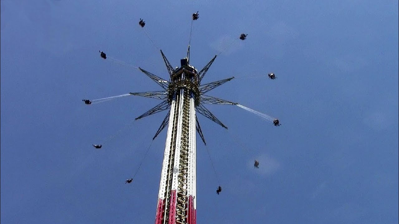 New England SkyScreamer offride HD Six Flags New England YouTube
