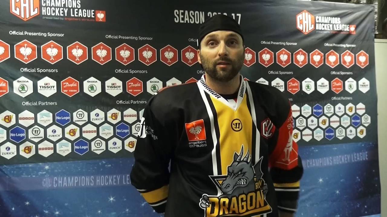 Interview de Marc-André Thinel après le match Rouen-Djugarden