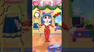 🎀 Angela showdown vs Miraculous Ladybug 🐞 #funny #miraculous #mytalkingangela2