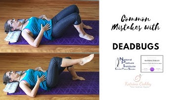 Common mistakes with deadbugs