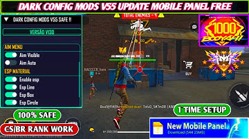 Panel For Mobile FF | Free Fire Hack New 🔥 FF Panel | Free Fire Panel Ob51 😈 FF Max Injector 2025