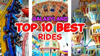 Top 10 rides at Galaxyland - West Edmonton Mall, Canada | 2022