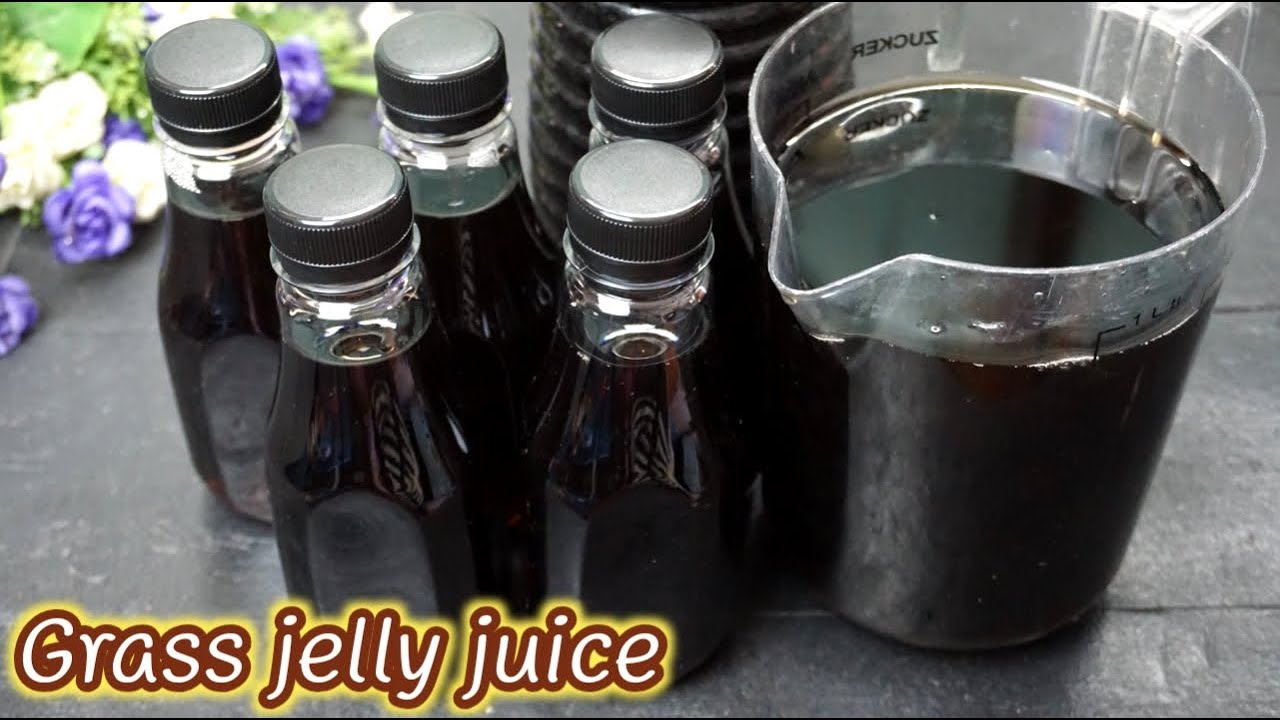 Grass jelly juice วิธีทำน้ำเฉาก๊วยปริมาณมาก น้ำเฉาก๊วยพร้อมดื่ม | การทําน้ําเฉาก๊วย บรรจุขวดข้อมูลที่เกี่ยวข้องล่าสุด