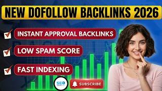 👉86+ DR Dofollow Backlinks 2026 #dofollowbacklinks #seosmartkey