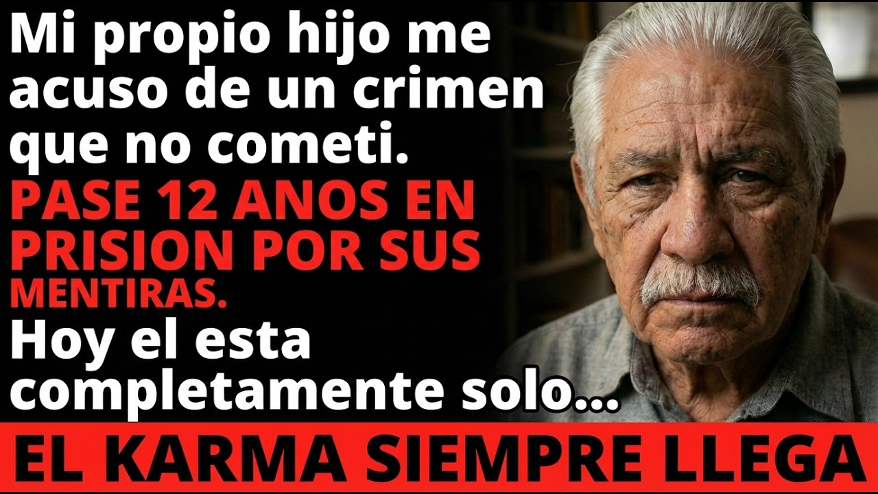Pasé 12 Años En Prisión Por Las Mentiras De Mi Hijo... Hoy Está Solo