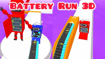 ✅Battery Run 3D. All Levels TOP Gameplay iOS Android Mobile Games Walkthrough New Update Max Level