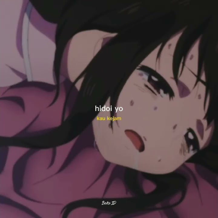 Story WA anime sad - Anime cry  [ kokoranashi ]