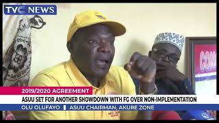 ASUU Set For Another Showdown With FG Over Non-Implementation Of 2019\/2020 Agreement