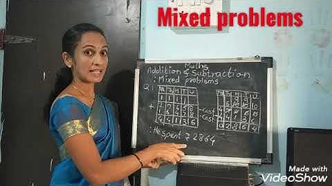 9: word problems; Addition and subtraction: mixed problems, Tb pg 49,; maths, class:4
