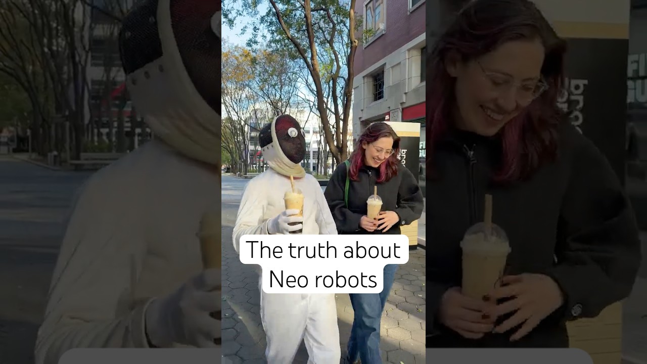 Your Neo Robot is just a guy in a VR headset