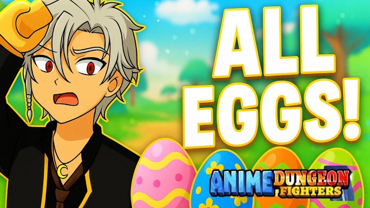 I Found EVERY Hidden Egg in Egg Island! 🐣 | Anime Dungeon Fighters Easter Event