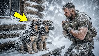 A Navy SEAL Took In Two Freezing Dogs—By Morning, Police Surrounded His Home!