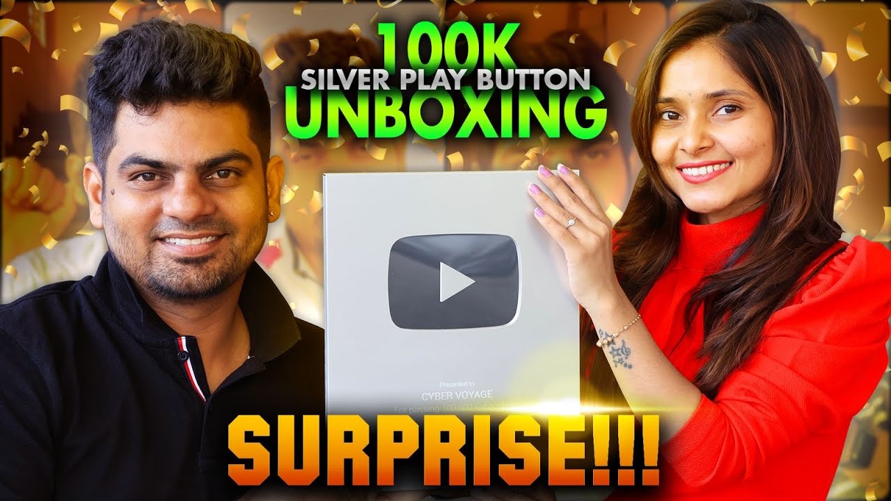100K Surprise | Unboxing Silver Button | Cyber Voyage | In Tamil