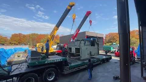 KOMATSU OBW-200 Machine Transfer to Port Warehouse | DAINA Export Operations