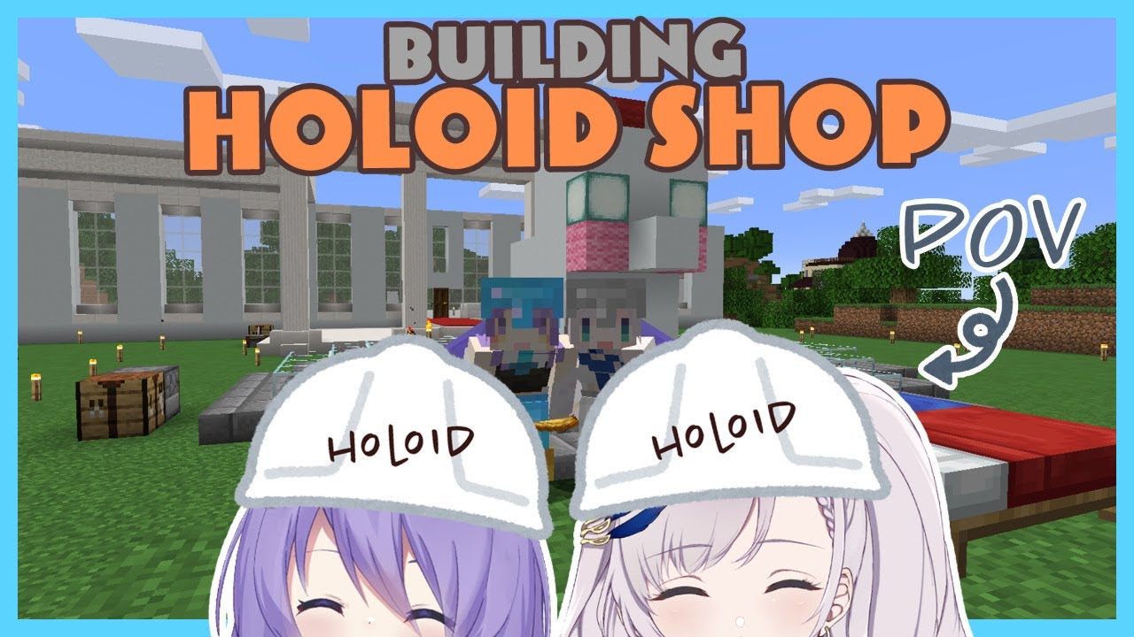 【MOONA x REINE】Building holoID Shop Part 2 #PavoNova【hololiveID 2nd generation】