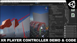 Unity3d XR Player Controller With Walk, Run, Rotation, And Grab Functionality. YouTube