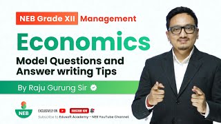 Economics Model Questions and Answer writing Tips By Raju sir | NEB Grade 12 Economics screenshot 3