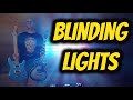 The weeknd  blinding lights  electric guitar cover by mike markwitz