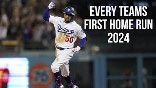 Every MLB Team's First Home Run || MLB 2024