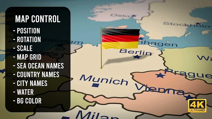 After Effects Template - World Map and Flags 4K Videohive