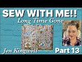 Sew with me! Long Time Gone Quilt by Jen Kingwell - Part 13 - Half Square Triangles
