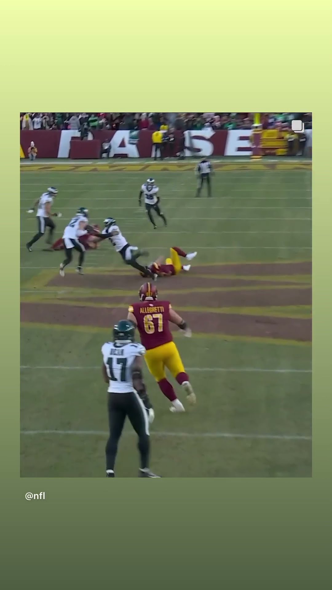 He’s picked off #hoodnews #jaydendaniels #washingtoncommanders #philadelphiaeagles #interception
